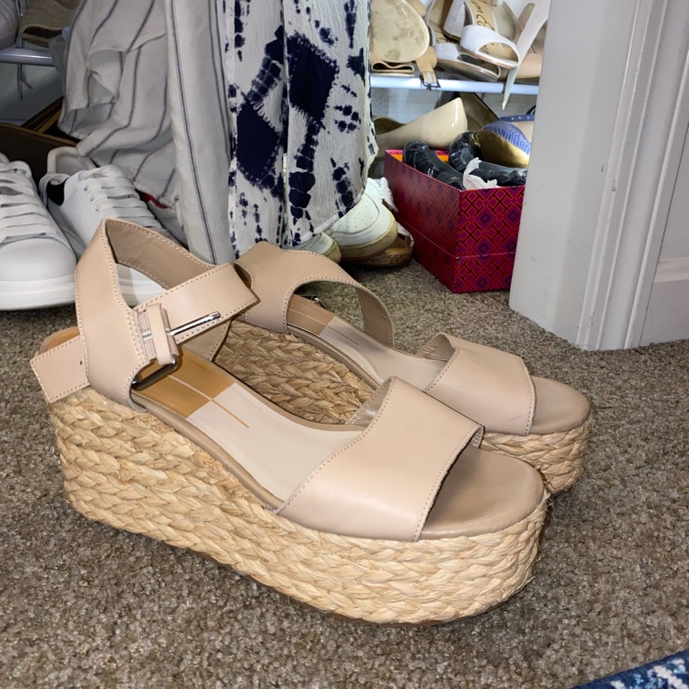 Fun espadrille summer wedge